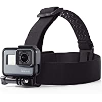 Los mejores  - Amazon Basics - Montura con correas para cabeza para cámara GoPro